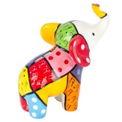 Signes Grimalt  By Sigris - Hucha en forma de Elefante  Figuras | Animales Multicolor - 20x13x20 cm