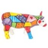 Signes Grimalt  By Sigris - Figura Vaca  Figuras | Animales Multicolor - 18x11x32 cm