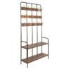 Signes Grimalt  By Sigris - Perchero grande con Stand  Muebles | Mueble Auxiliar Marrón - 180x30x90 cm