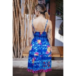 Isla Bonita by SIGRIS - Vestidos | Vestido Corto para el Verano con Diseño Bohemio - Vestido Playero de Mujer