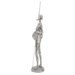 Signes Grimalt  By Sigris - Figura Don Quijote  Figuras | Varios Plateado - 43x10x10 cm