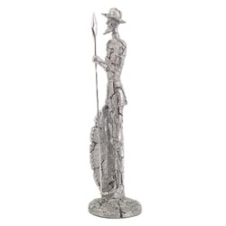 Signes Grimalt  By Sigris - Figura Don Quijote  Figuras | Varios Plateado - 34x9x95 cm