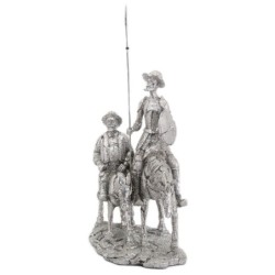 Signes Grimalt  By Sigris - Figura Don Quijote  Figuras | Varios Plateado - 31x15x30 cm