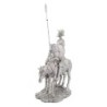 Signes Grimalt  By Sigris - Figura Don Quijote  Figuras | Varios Plateado - 31x15x30 cm