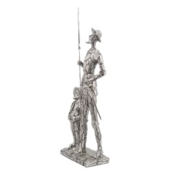 Signes Grimalt  By Sigris - Figura Don Quijote  Figuras | Varios Plateado - 43x9x18 cm