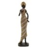 Signes Grimalt  By Sigris - Figura Mujer Africana  Figuras | Africanas Y Elefantes Dorado - 33x6x8 cm