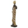 Signes Grimalt  By Sigris - Figura Mujer Africana  Figuras | Africanas Y Elefantes Dorado - 33x6x8 cm