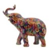 Signes Grimalt  By Sigris - Figura Elefante  Figuras | Animales Multicolor - 28x11x28 cm