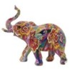 Signes Grimalt  By Sigris - Figura Elefante  Figuras | Animales Multicolor - 19x8x22 cm