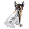 Signes Grimalt  By Sigris - Figura Perro Bulldog Frances  Figuras | Animales Plateado - 20x11x15 cm