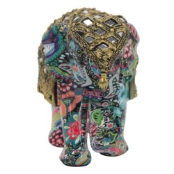 Signes Grimalt  By Sigris - Figura Elefante  Figuras | Animales Dorado - 14x10x21 cm