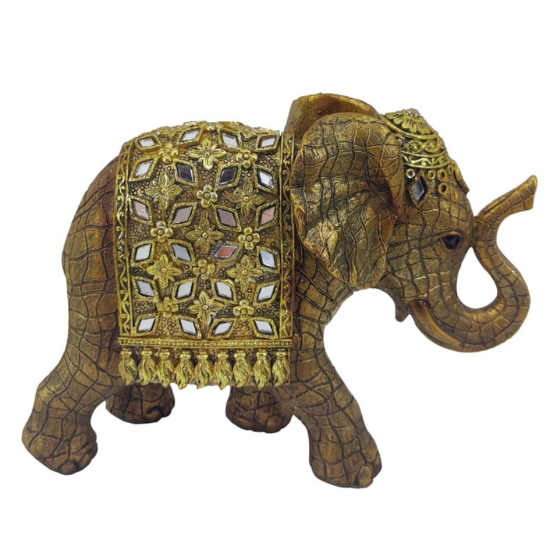 Signes Grimalt  By Sigris - Figura Elefante  Figuras | Africanas Y Elefantes Dorado - 16x16x18 cm