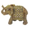 Signes Grimalt  By Sigris - Figura Elefante  Figuras | Africanas Y Elefantes Dorado - 10x9x9 cm