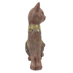 Signes Grimalt  By Sigris - Figura Gato  Figuras | Africanas Y Elefantes Marrón - 14x8x19 cm