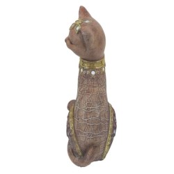 Signes Grimalt  By Sigris - Figura Gato  Figuras | Africanas Y Elefantes Marrón - 14x8x19 cm