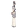 Signes Grimalt  By Sigris - Figura Mujer Africana  Figuras | Africanas Y Elefantes Gris - 32x6x8 cm