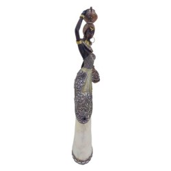 Signes Grimalt  By Sigris - Figura Africana  Figuras | Africanas Y Elefantes Marrón - 43x7x12 cm