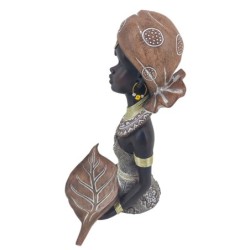 Signes Grimalt  By Sigris - Figura Africana  Figuras | Africanas Y Elefantes Marrón - 19x5x5 cm