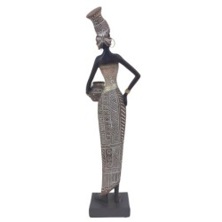 Signes Grimalt  By Sigris - Figura Africana  Figuras | Africanas Y Elefantes Marrón - 19x5x5 cm