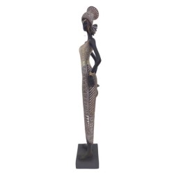 Signes Grimalt  By Sigris - Figura Africana  Figuras | Africanas Y Elefantes Marrón - 10x4x12 cm