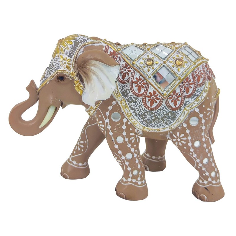 Signes Grimalt  By Sigris - Figura Elefante  Figuras | Buhos Marrón - 12x6x9 cm