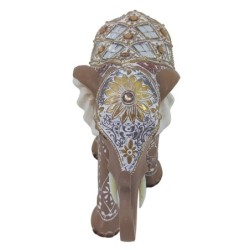 Signes Grimalt  By Sigris - Figura Elefante  Figuras | Buhos Marrón - 12x6x9 cm