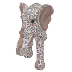 Signes Grimalt  By Sigris - Figura Elefante  Figuras | Africanas Y Elefantes Marrón - 17x9x22 cm