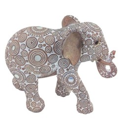 Signes Grimalt  By Sigris - Figura Elefante  Figuras | Animales Marrón - 22x9x14 cm