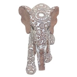 Signes Grimalt  By Sigris - Figura Elefante  Figuras | Animales Marrón - 22x9x14 cm