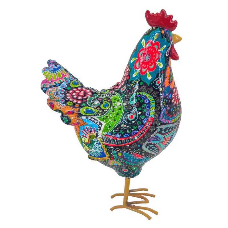 Signes Grimalt  By Sigris - Figura Gallina  Figuras | Animales Multicolor - 14x12x15 cm