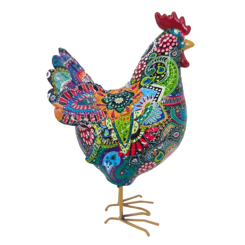 Signes Grimalt  By Sigris - Figura Gallina  Figuras | Animales Multicolor - 14x12x15 cm