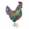 Signes Grimalt  By Sigris - Figura Gallina  Figuras | Animales Multicolor - 14x12x15 cm