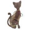 Signes Grimalt  By Sigris - Figura Gato  Figuras | Buhos Marrón - 14x5x9 cm