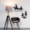 Signes Grimalt  By Sigris - Adorno Pared Don Quijote   Adorno Pared | Apliques Metal Negro - 49x0x60 cm