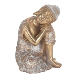 Signes Grimalt  By Sigris - Figura Buda Meditando  Figuras | Budas Dorado - 20x15x15 cm