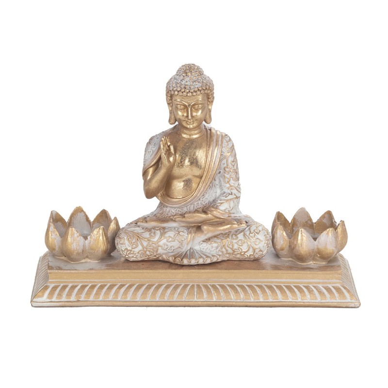 Signes Grimalt  By Sigris - Figura Buda Meditando  Figuras | Budas Dorado - 17x9x24 cm