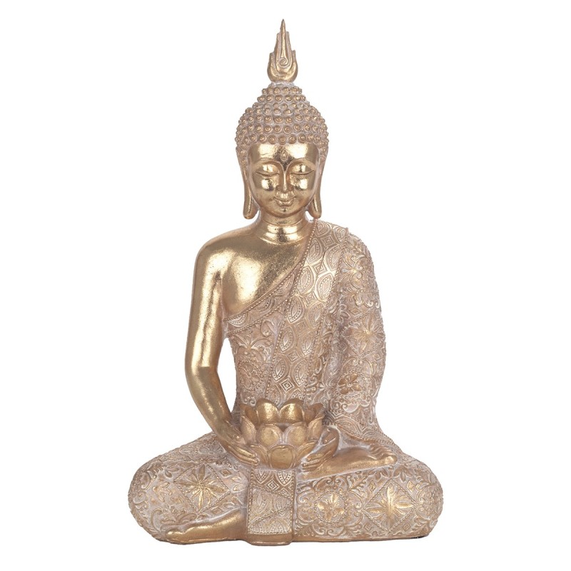 Signes Grimalt  By Sigris - Figura Buda Meditando  Figuras | Budas Dorado - 38x14x23 cm