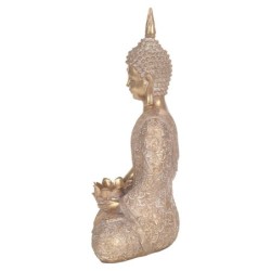 Signes Grimalt  By Sigris - Figura Buda Meditando  Figuras | Budas Dorado - 38x14x23 cm