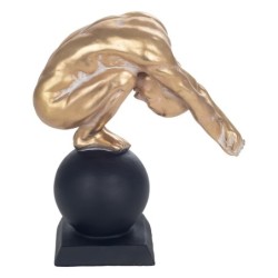 Signes Grimalt  By Sigris - Figura Hombre Desnudo  Figuras | Bronce Dorado - 30x12x26 cm