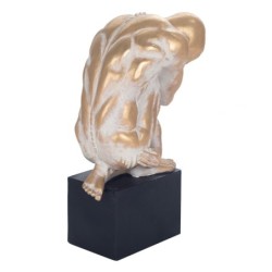 Signes Grimalt  By Sigris - Figura Hombre Desnudo  Figuras | Bronce Dorado - 31x14x24 cm