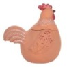 Signes Grimalt  By Sigris - Figura Gallina  Decoracion | Jarrones Y Portavelas Marrón - 25x17x25 cm