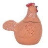 Signes Grimalt  By Sigris - Figura Gallina  Decoracion | Jarrones Y Portavelas Marrón - 20x14x19 cm