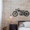 Signes Grimalt  By Sigris - Adorno Pared Moto Harley  Adorno Pared | Placas Metal Negro - 32x4x63 cm