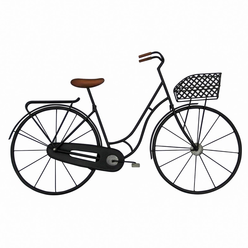 Signes Grimalt  By Sigris - Adorno Pared Bicicleta  Adorno Pared | Placas Metal Negro - 55x5x90 cm