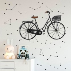 Signes Grimalt  By Sigris - Adorno Pared Bicicleta  Adorno Pared | Placas Metal Negro - 55x5x90 cm