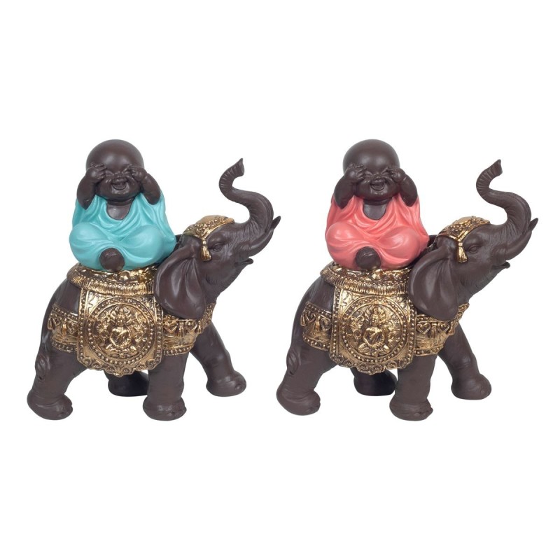 By SIGRIS Buda Sobre Elefante Incluye 2 Unidades Figuras Budas Colección Oriental Signes Grimalt Decor And Go