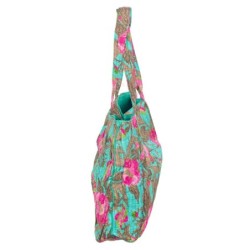 Isla Bonita By Sigris - Bolso de mujer grande con cierre de botones | Ideal para ir a la playa o de compras -