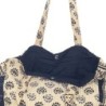 Isla Bonita By Sigris - Bolso de mujer grande con cierre de botones | Ideal para ir a la playa o de compras -