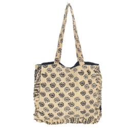 Isla Bonita By Sigris - Bolso de mujer grande con cierre de botones | Ideal para ir a la playa o de compras -