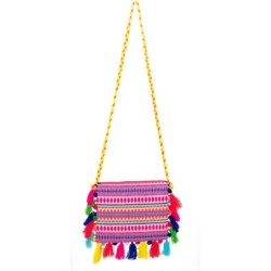 Isla Bonita By Sigris - Bolso para Mujer | Ideal para caminatas y compras - 100% de Algodón - Medidas 24 x 2 x